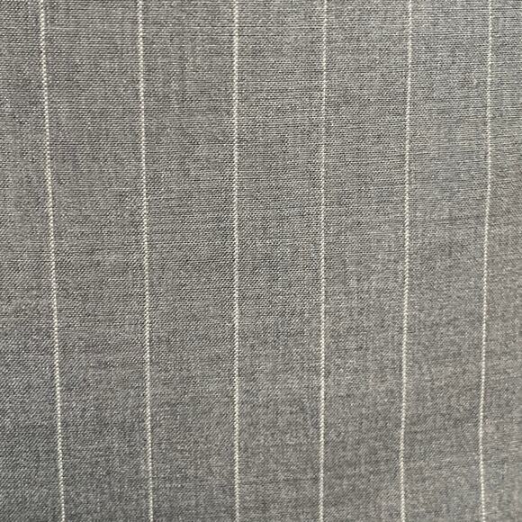 SARTORIO Size 44 Regular Grey Pinstripe Wool Notch Lapel Suit - Picture 3 of 14